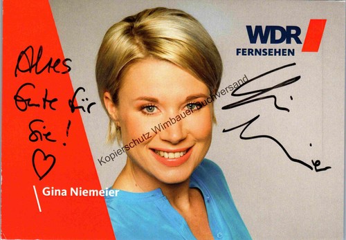 Original autogramm gina - autogramm,