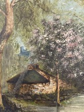 Antik Öl auf Leinwand