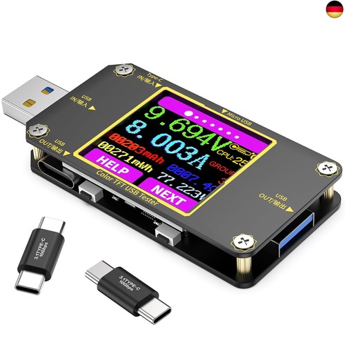 Usb tester messgerät - tester, c