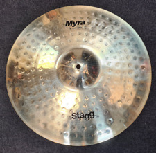 Stagg 16" Zoll Myra Rock Crash Becken MY-CR16B Piatto Cymbal Cymbale Crashbecken
