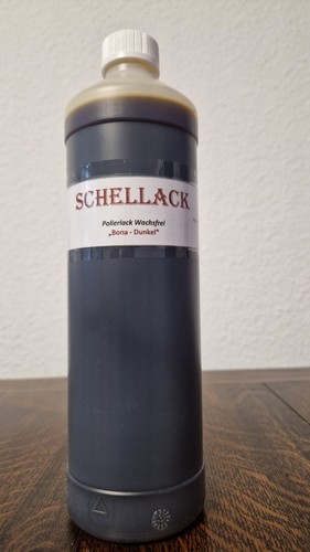 Schellack bona dunkel - 1l,