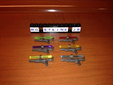 Lego® Star Wars™ 6x Betäubungsgewehr Laserschwert 6 Farben Waffe Blaster Dino W8