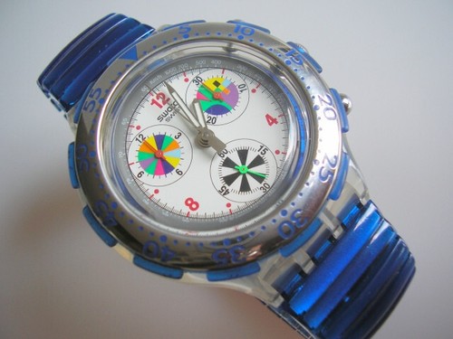Swatch aqua chrono - swatch, aqua-chrono-flex