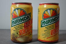 MIRINDA Multi light Limonade 1989 2x Leer Dose 