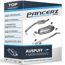 Komplette Auspuffanlage für