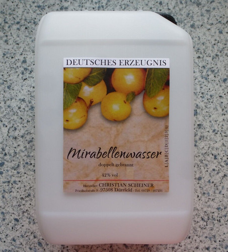 Mirabellenschnaps liter - 3,