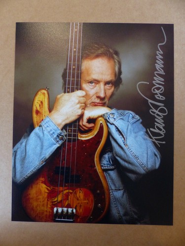 Beatles klaus voormann signed - klaus,
