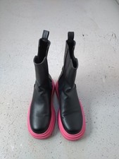 Ausgefallene Boots Schwarz