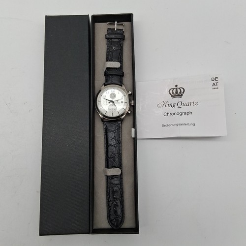 King quartz chronograph - king,