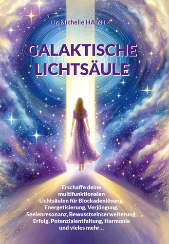 Galaktische lichtsäule - galaktische,
