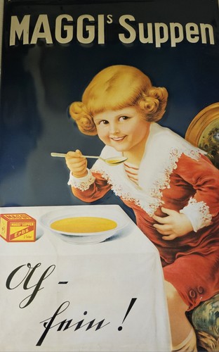 Schönes blechschild maggi - schönes,