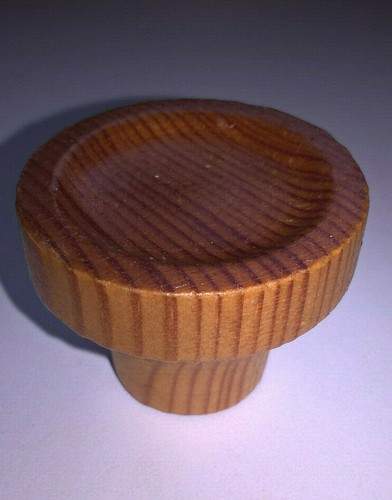 Holzknopf fichte massiv - holzknopf,