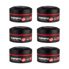 6x Fonex Gummy Styling Wax Rot