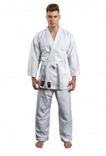 Karateanzug bushido weiß - weiß, 8oz