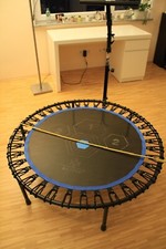 fitness trampolin 150 kg