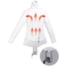 Sichler 2in1-Reise-Bügelpuppe mit Haartrockner-Aufhängung, trocknet & glättet