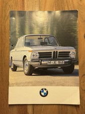 Prospekt  BMW 02 Serie - 1972