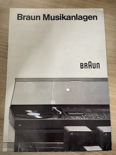 Braun musikanlagen prospekt - braun,