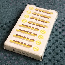 Tarock Kartenspiel, Opel Shop, ca. 1980er Jahre, Karten neuw.