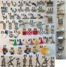 MONOPOLY Ersatzteile -