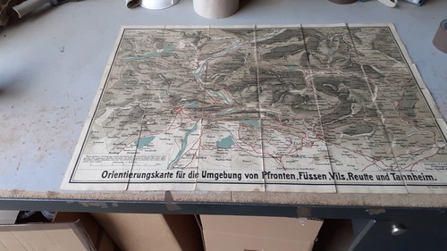 Alte landkarte - alte,