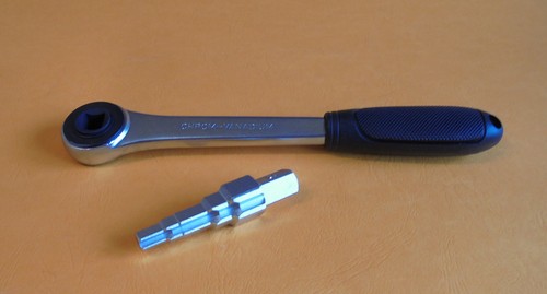 Stufenschlüßel mit ratsche - stufenschlüßel,