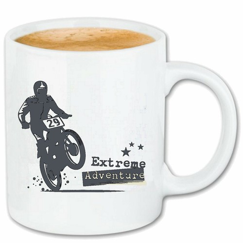 Kaffeetasse extreme adventure - kaffeetasse,
