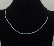 Zarte Navajo Türkis Halskette