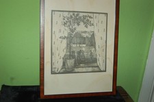 Radierung Heinrich Vogeler