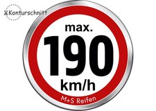 12 x Geschwindigkeitsaufkleber