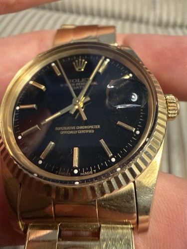 Rolex date 15037 gelbgold - rolex,