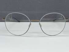 ic Berlin Brille Damen rund blau grau bronze NP499€ groß