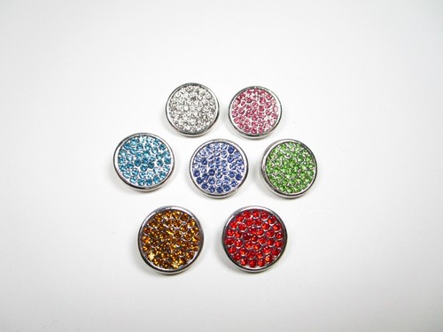 Strass 18mm druckknopf - strass,