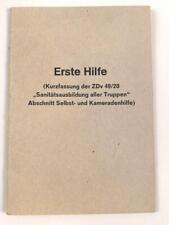 Bundeswehr,  Erste Hilfe Heft