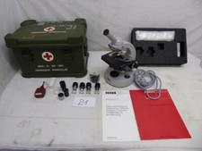 1x Zeiss Mikroskop Monokular Typ KF2 Forschung + Aufbewahrung ex Bundeswehr (21)