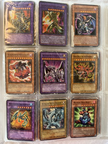 Karten sammlung - yu-gi-oh,