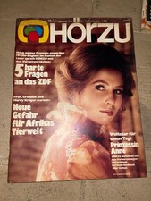 Hörzu Zeitschrift 45/1973 (10.–16. Nov. 1973) • Prinzessin Anne – Welkstar für e