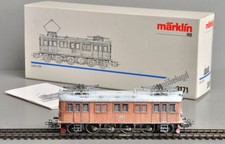 Märklin 3171 - Schwedische E-Lok Typ D109, VERSCHNEIT, Holzaufbau - UNBENUTZT