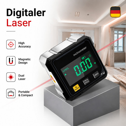 Digitaler winkelmesser - digitaler,