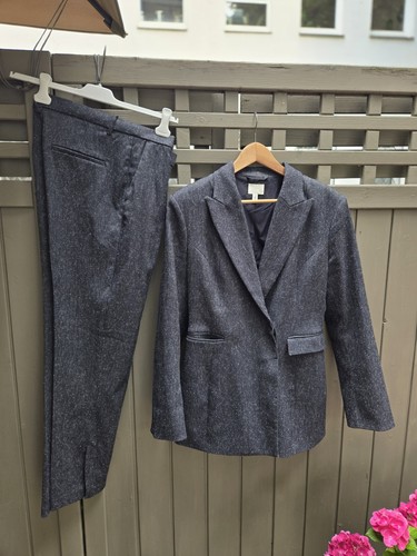 Hosen anzug 42 grau - h&m,