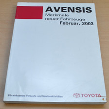 Toyota Avensis ZZT250 AZT250