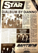 RARITÄT VON 1985 Heavy Metal Rock Star Zeitschrift No. 4