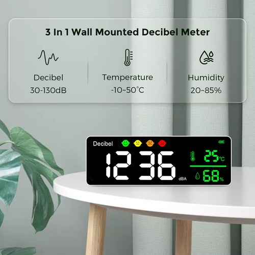 Digitaler schallpegelmesser - digitaler,