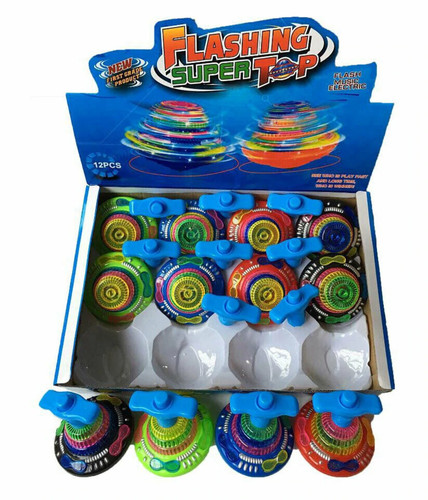 Blinkender super kreisel top - super,