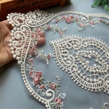 Rose Bestickte Tischdecke