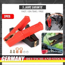 Batterie Klemmen Krokodilklemmen Batterieklemmen Ladekabel Ladegerät Auto KFZ 