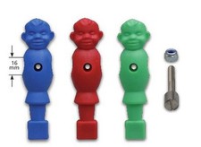 Komplettset Kicker Figuren 16 mm Tischfußball Leonhart 