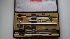 Präzisionszirkel-Set Reisszeug rOtring 5-teilig hochglanzverchromt  403