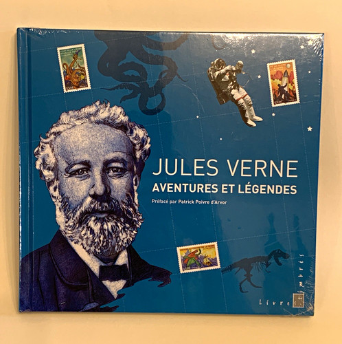 Livre timbre jules - timbre, verne