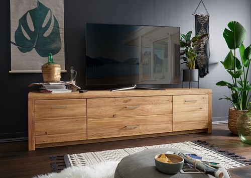 Element 223x56cm massivholz - tv,